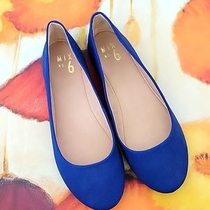 Mix No. 6 Blue Ballet Flats Size 9